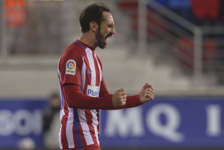 Juanfran, lateral del Atlético de Madrid 