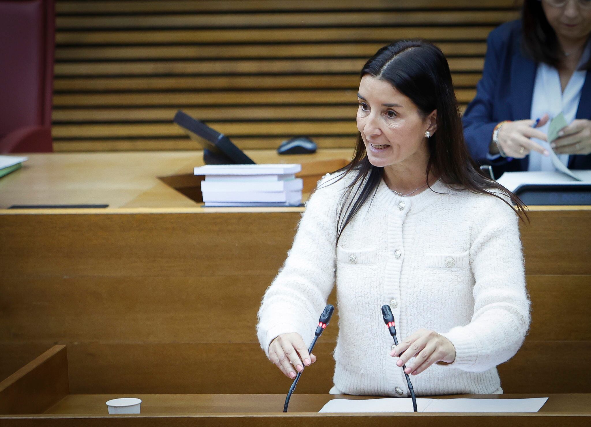 Ruth Merino defiende los presupuestos de la Generalitat para 2024