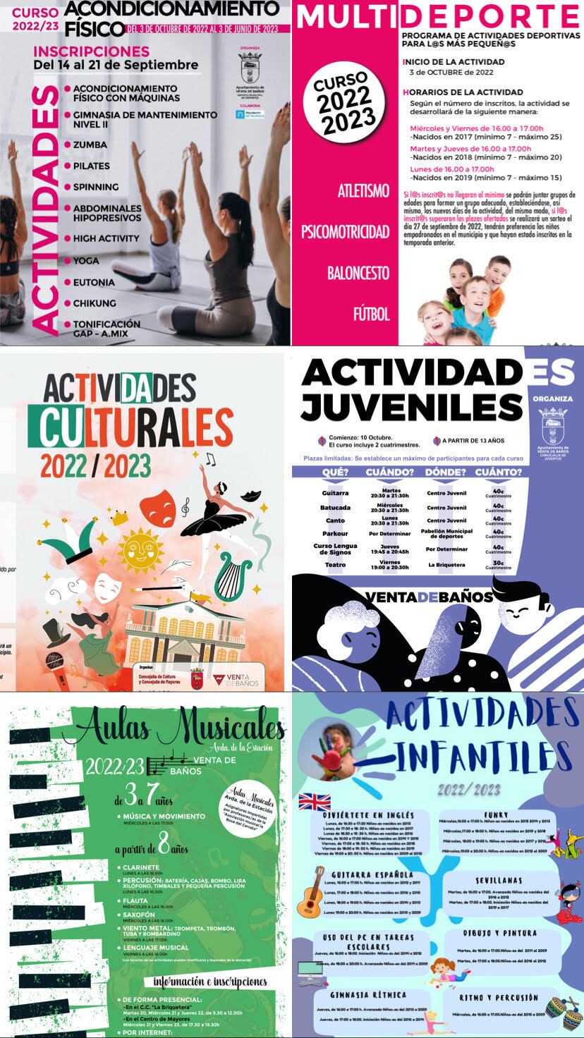 Más de 50 actividades para todas las edades