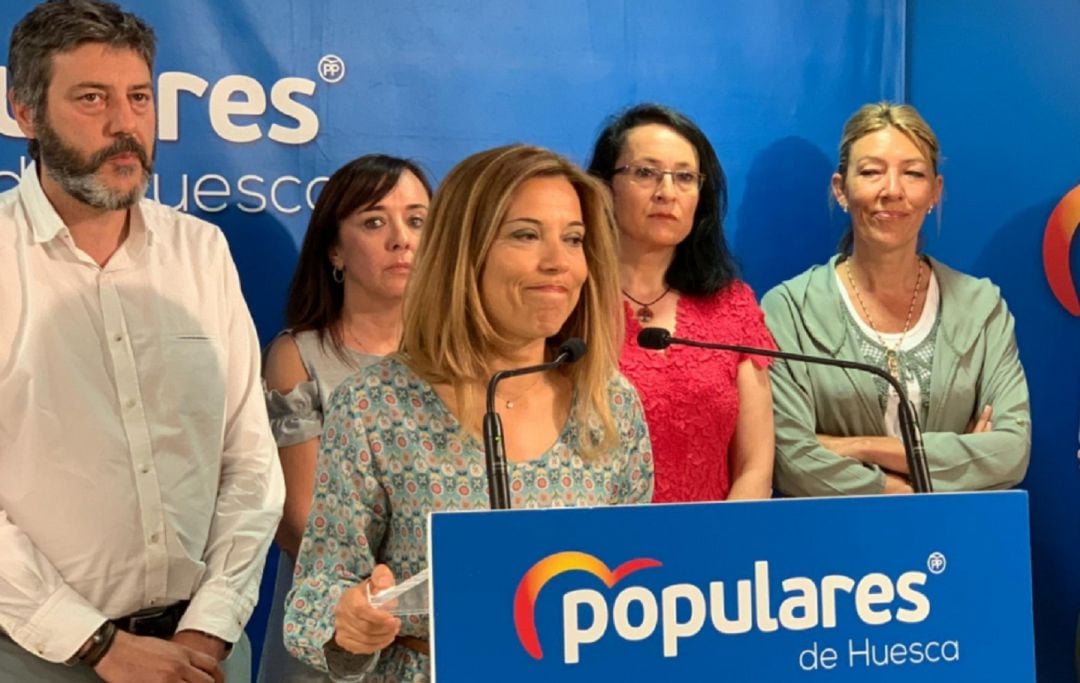 Ana Alós, candidata del PP en Huesca 