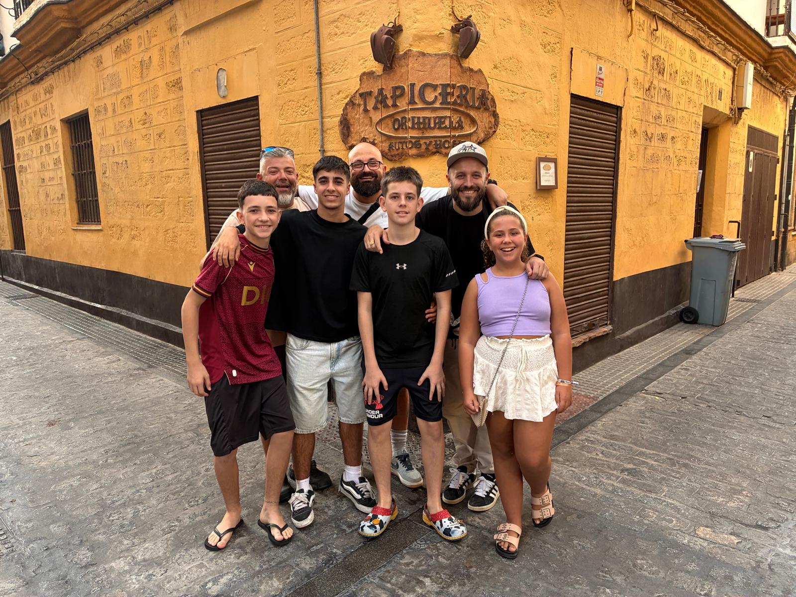 Componentes y autores del cuarteto juvenil &#039;Espejito, espejito&#039;