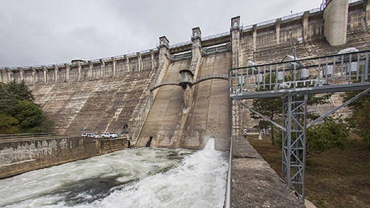 El desembalse de Eugi para mejorar la calidad del agua (08/09/2020)