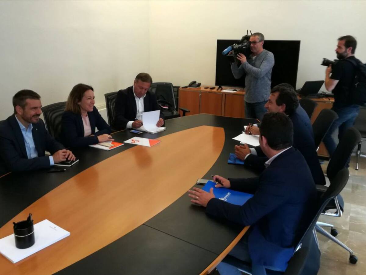 PP y C's cierran un acuerdo programático con iniciativas conjuntas desde la oposición