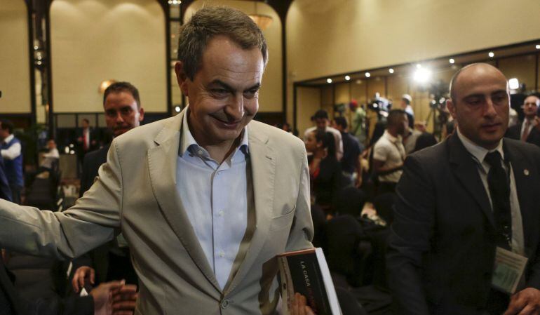 El expresidene del Gobierno, José Luis Rodríguez Zapatero.