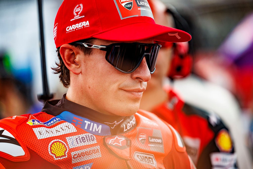 Marc Márquez, durante el GP de Indonesia