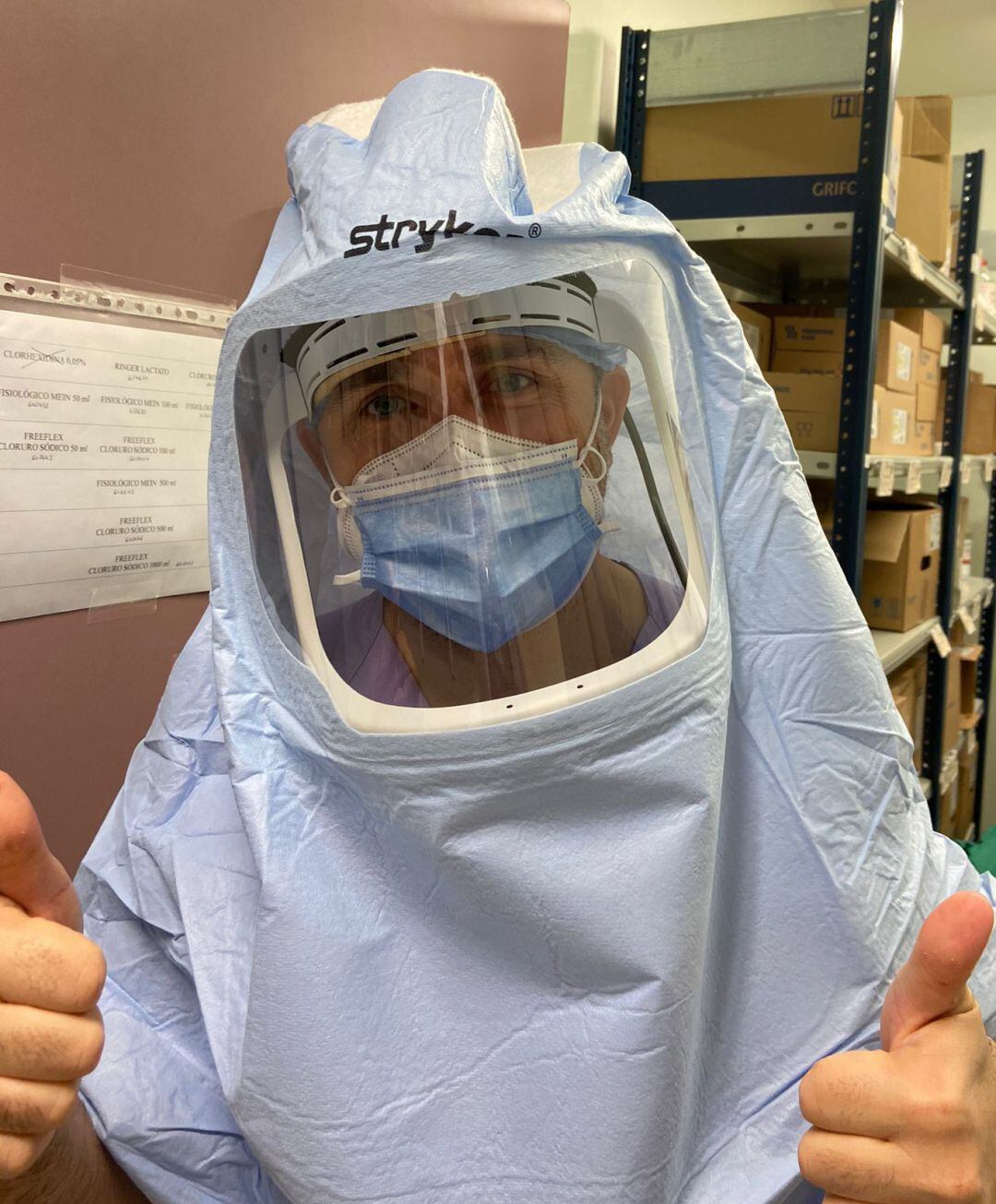 Manuel Solera, médico intensivista de la UCI del hospital de Gandia