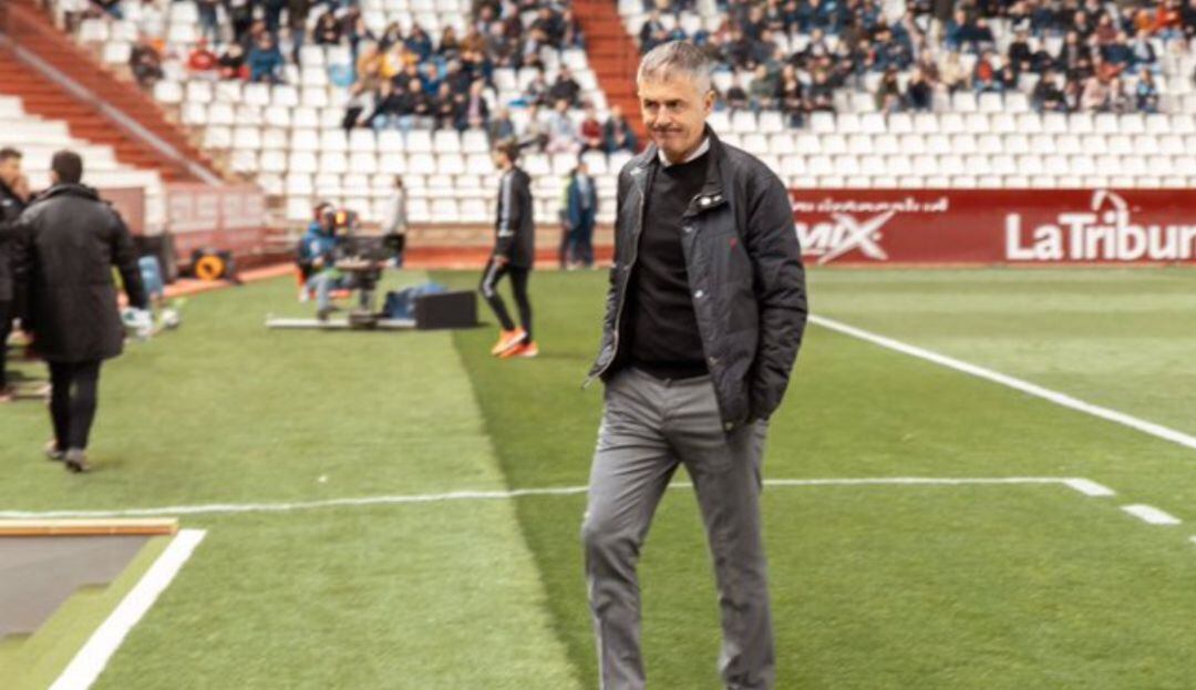 Lucas Alcaraz en el Carlos Belmonte