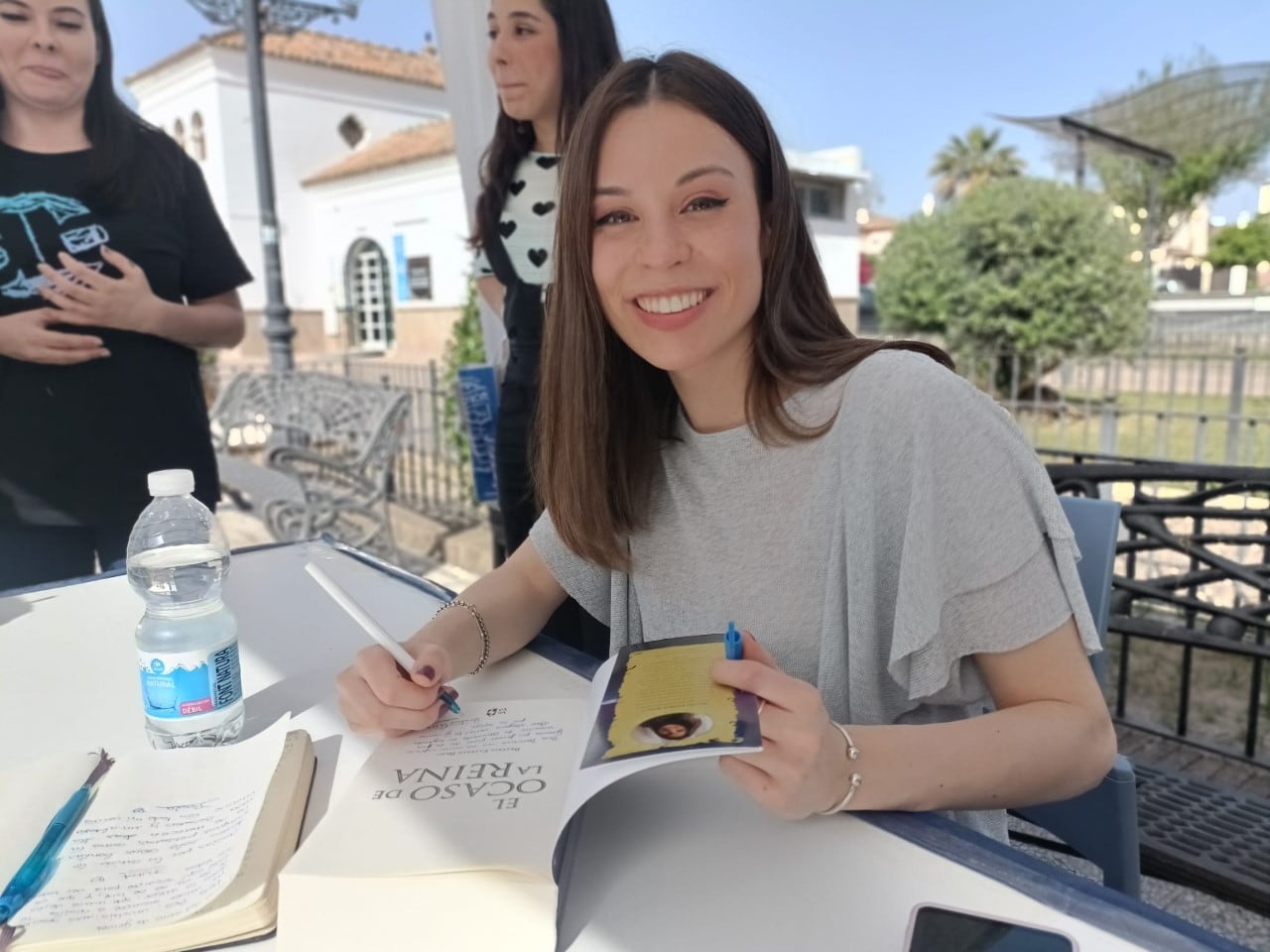 Beatriz Esteban en la I Feria del Libro Juvenil de Gelves