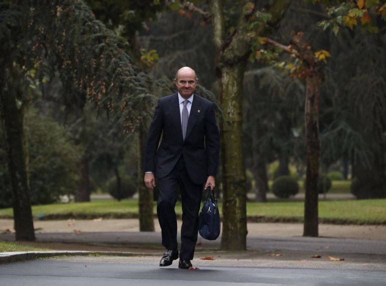 El ministro de Economía, Industria y Competitividad, Luis de Guindos