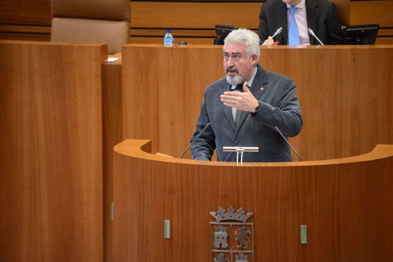 El procurador de Ciudadanos en las Cortes de Castilla y León José Ignacio Delgado