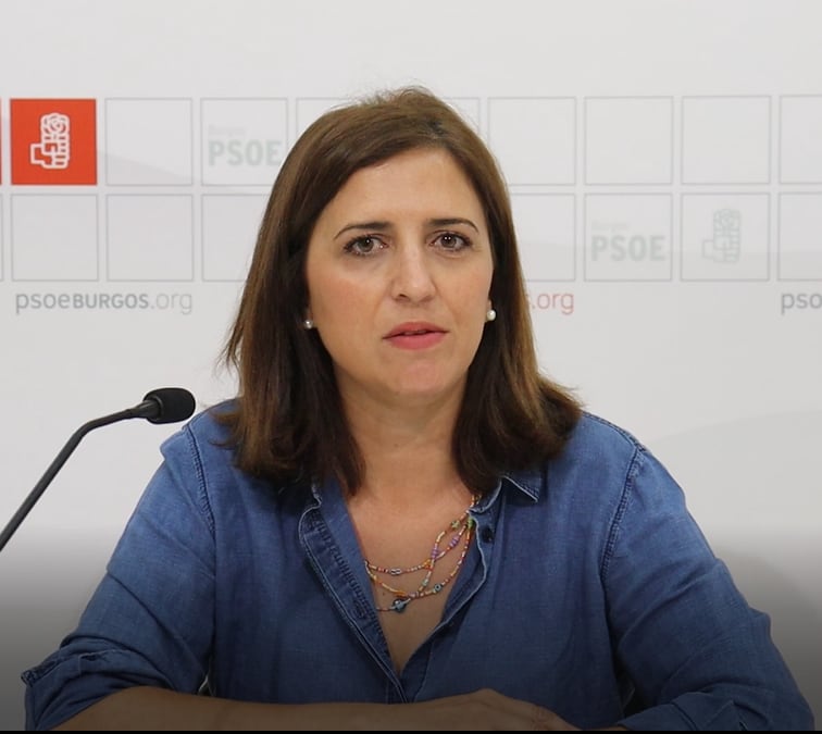 Esther Peña, secretaria general del PSOE Burgos y diputada por Burgos.