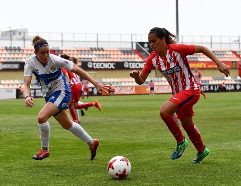 La UD Granadilla cae 0-2 ante el Atlético de Madrid en la semifinal de la Copa de la Reina