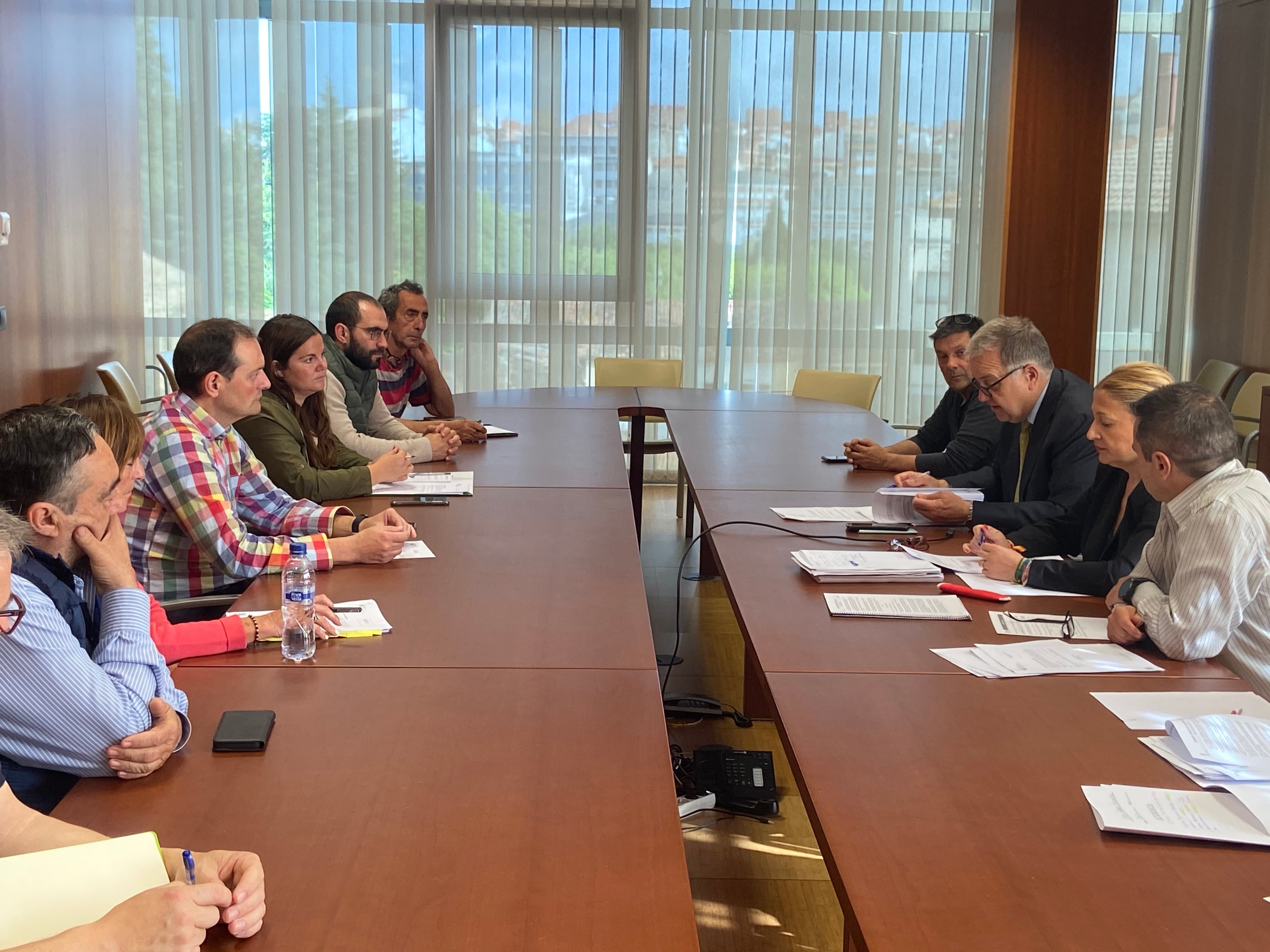 Un momento de la reunión del Consejo Agrario.