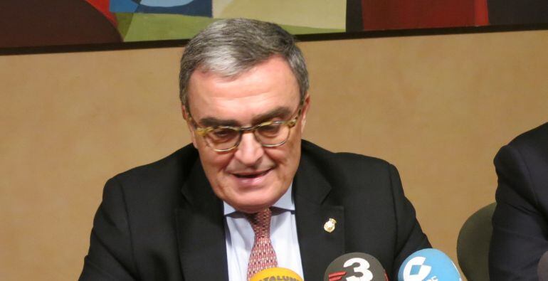 L'alcalde de Lleida en roda de premsa
