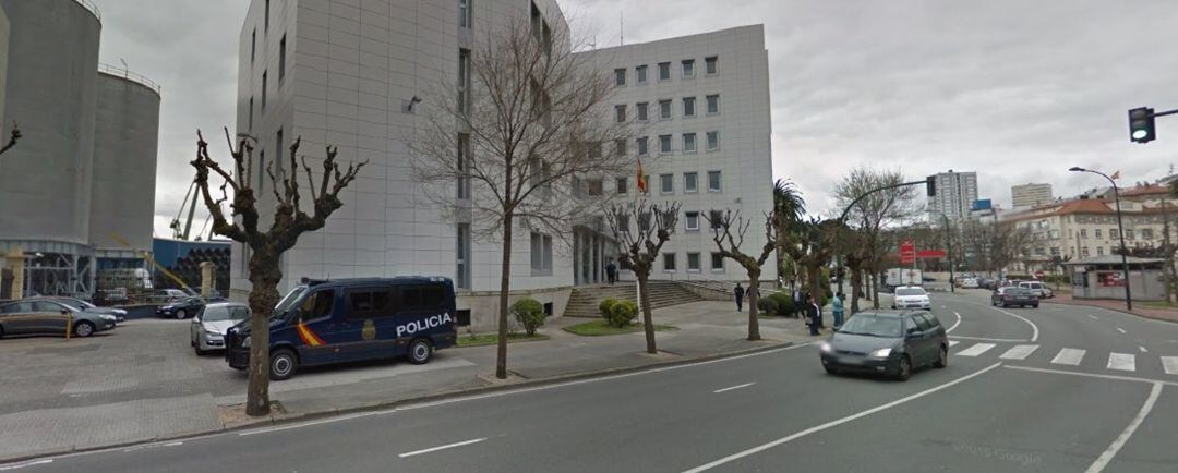 Comisaría, Avda. do porto. A Coruña