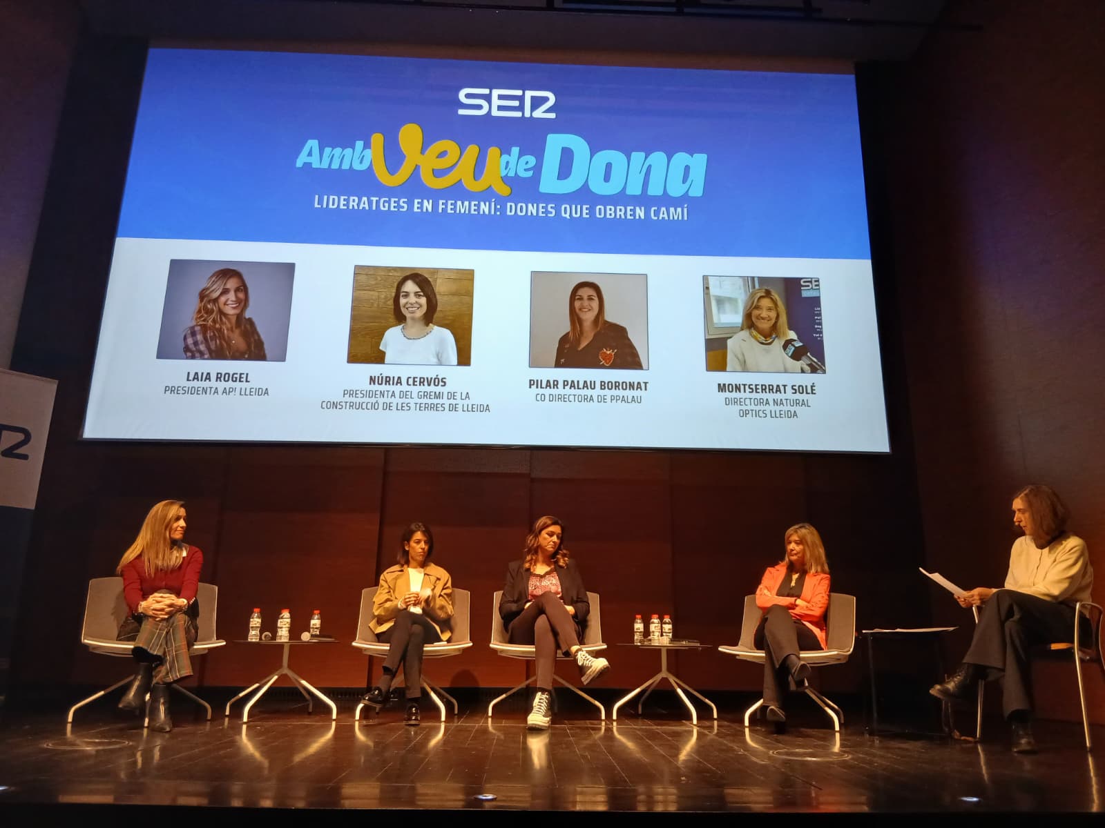 La jornada "Amb Veu de Dona" de Ràdio Lleida-SER Catalunya ha analitzat aquest 2026 els lideratges en femení, les dones que obren i han obert camí.