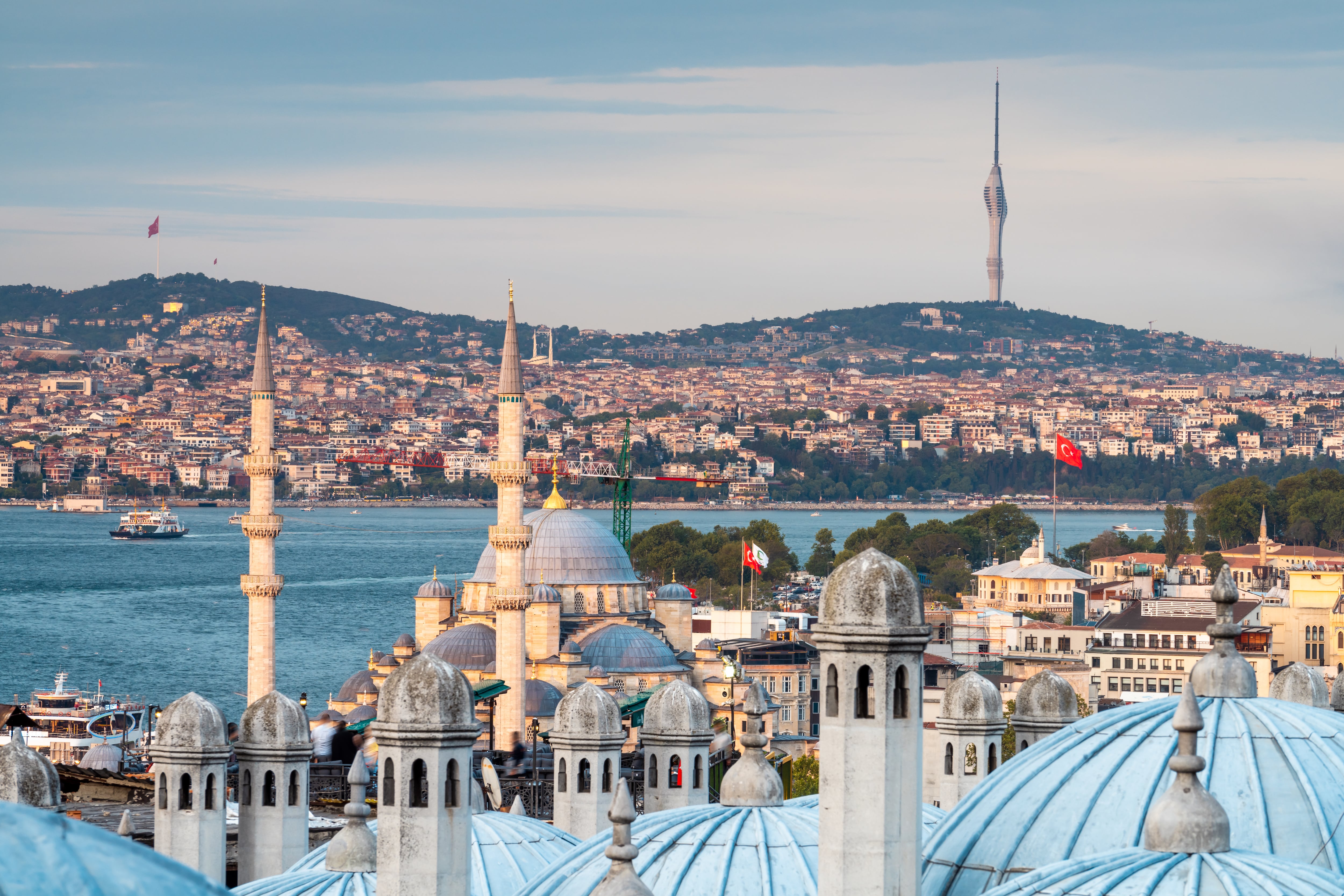 Imagen de Cuerno de Oro y el Bósforo en Estambul, Turquía. Archivo.