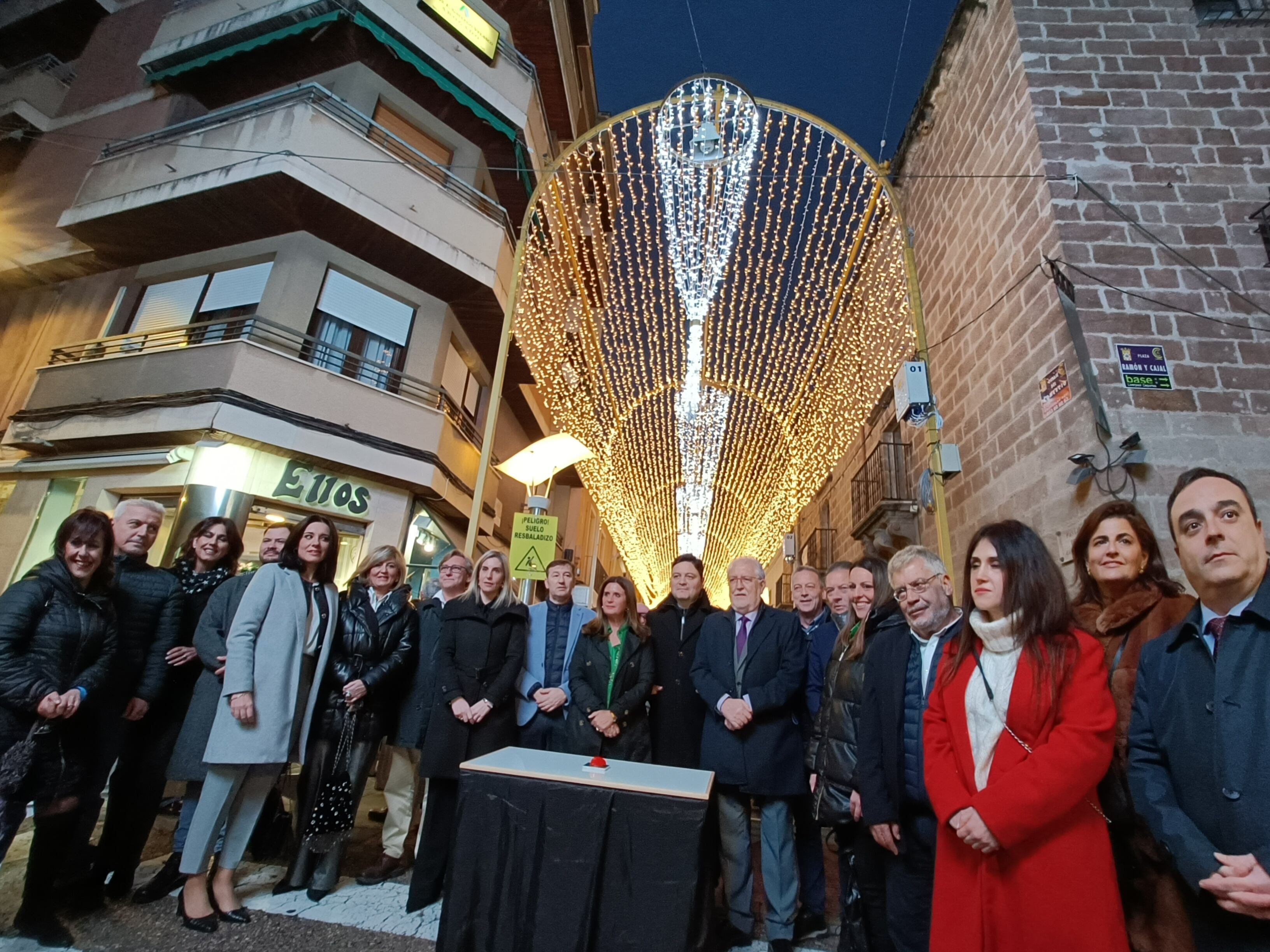 Inauguración de la iluminación navideña 2023 Linares.