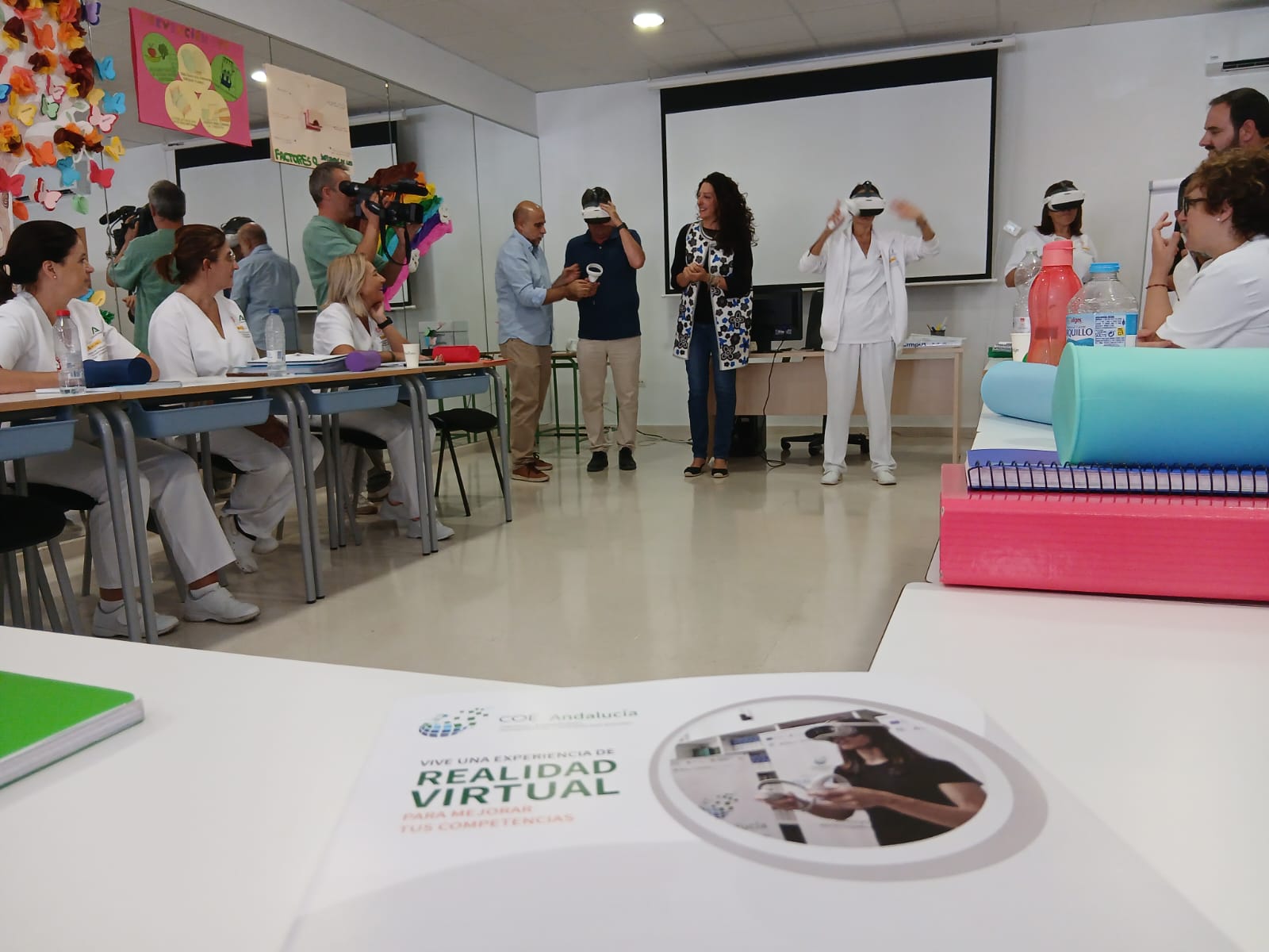 Cerca de 2.000 personas han mejorado en Jaén sus competencias en la búsqueda de empleo en sesiones con gafas de realidad virtual del SAE