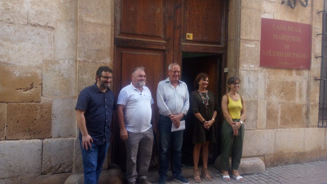 Visita de la directora general de Cultura y Patrimonio, Carmen Amoraga.