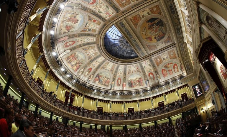 Panorámica del Congreso de los Diputados