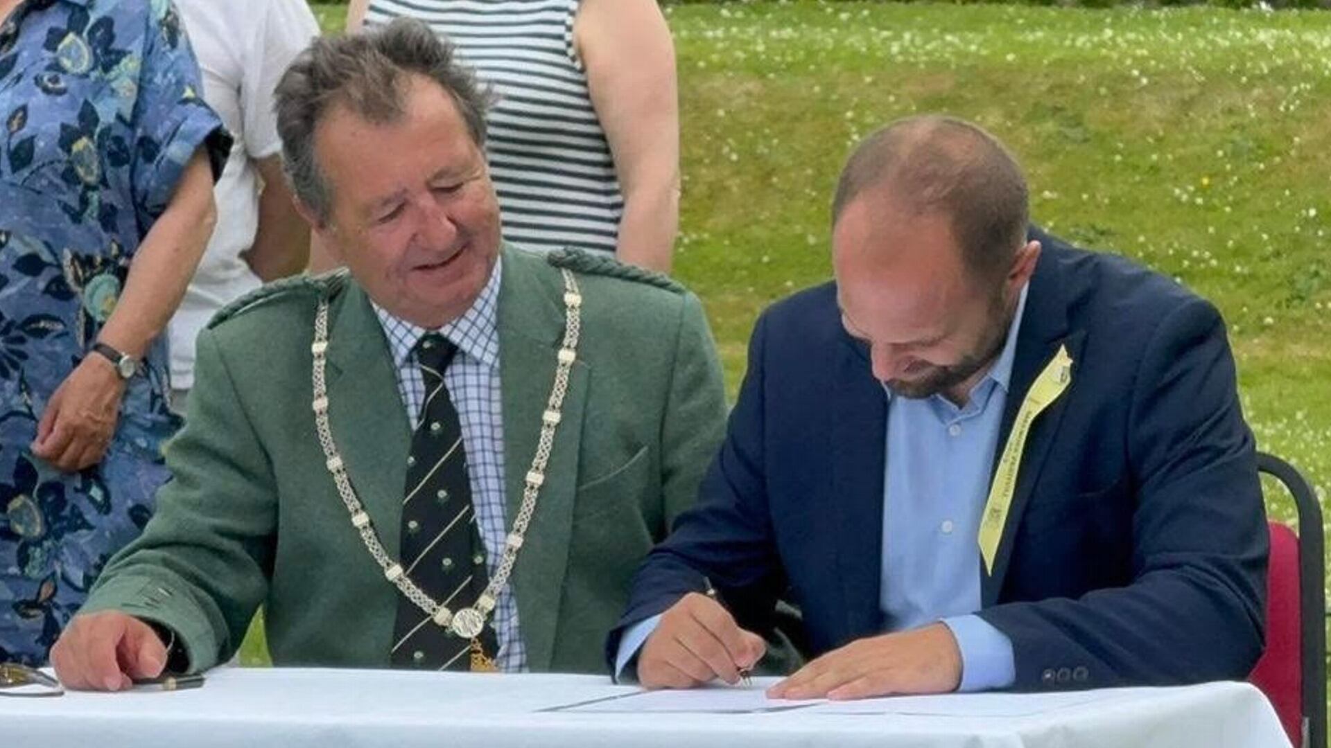 Hermanamiento entre Melrose y Teba