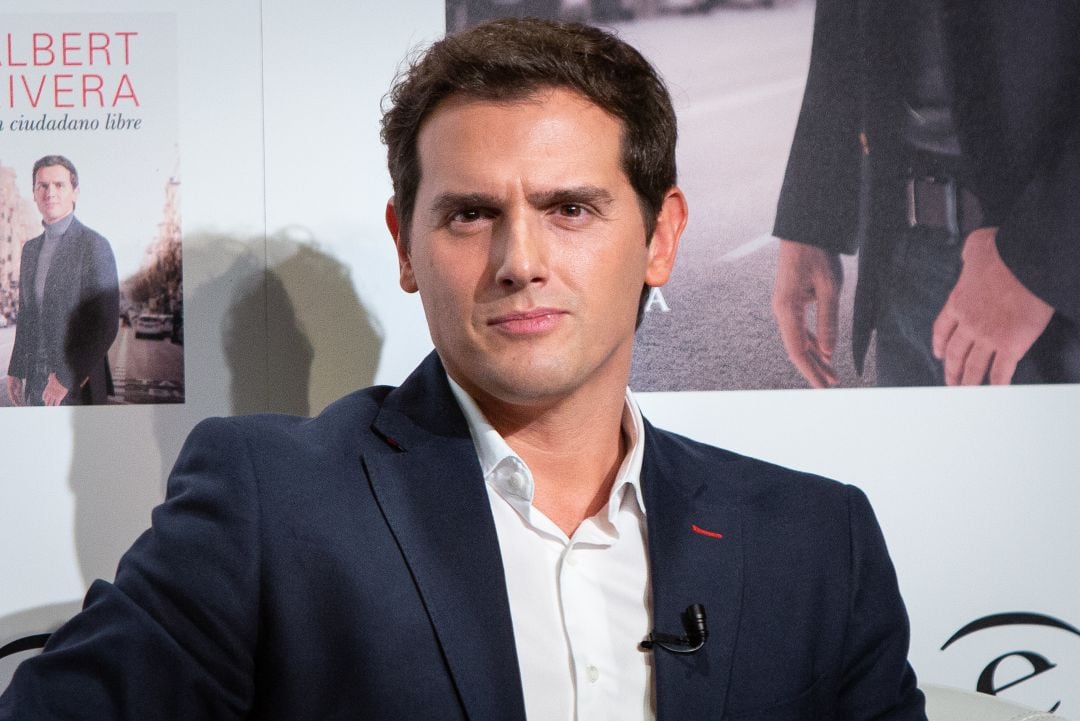 Albert Rivera, durante la presentación de su libro en septiembre de 2020 (Archivo)