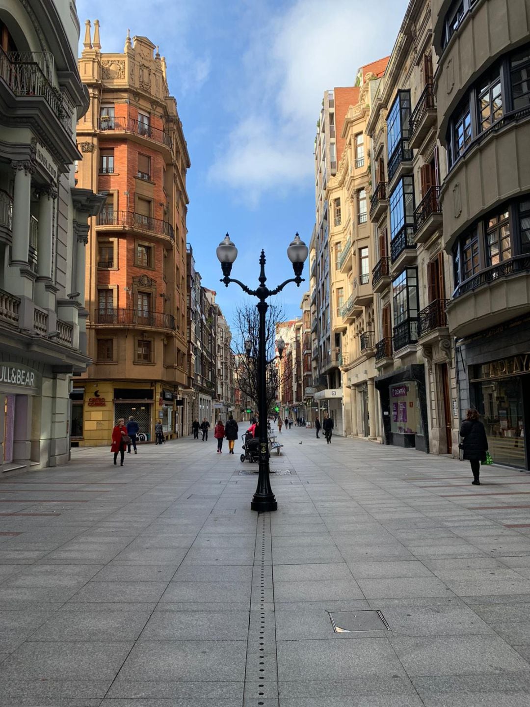 La calle Corrida de Gijón.