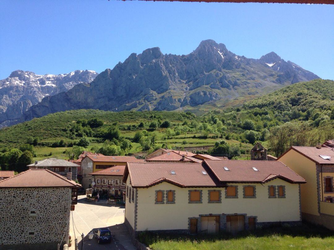 Vista general de Posada de Valdeón