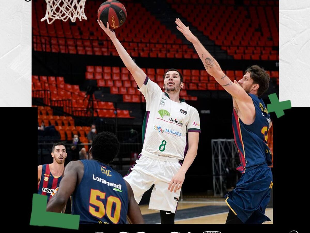 El Unicaja bordea la victoria y cae al pricipicio