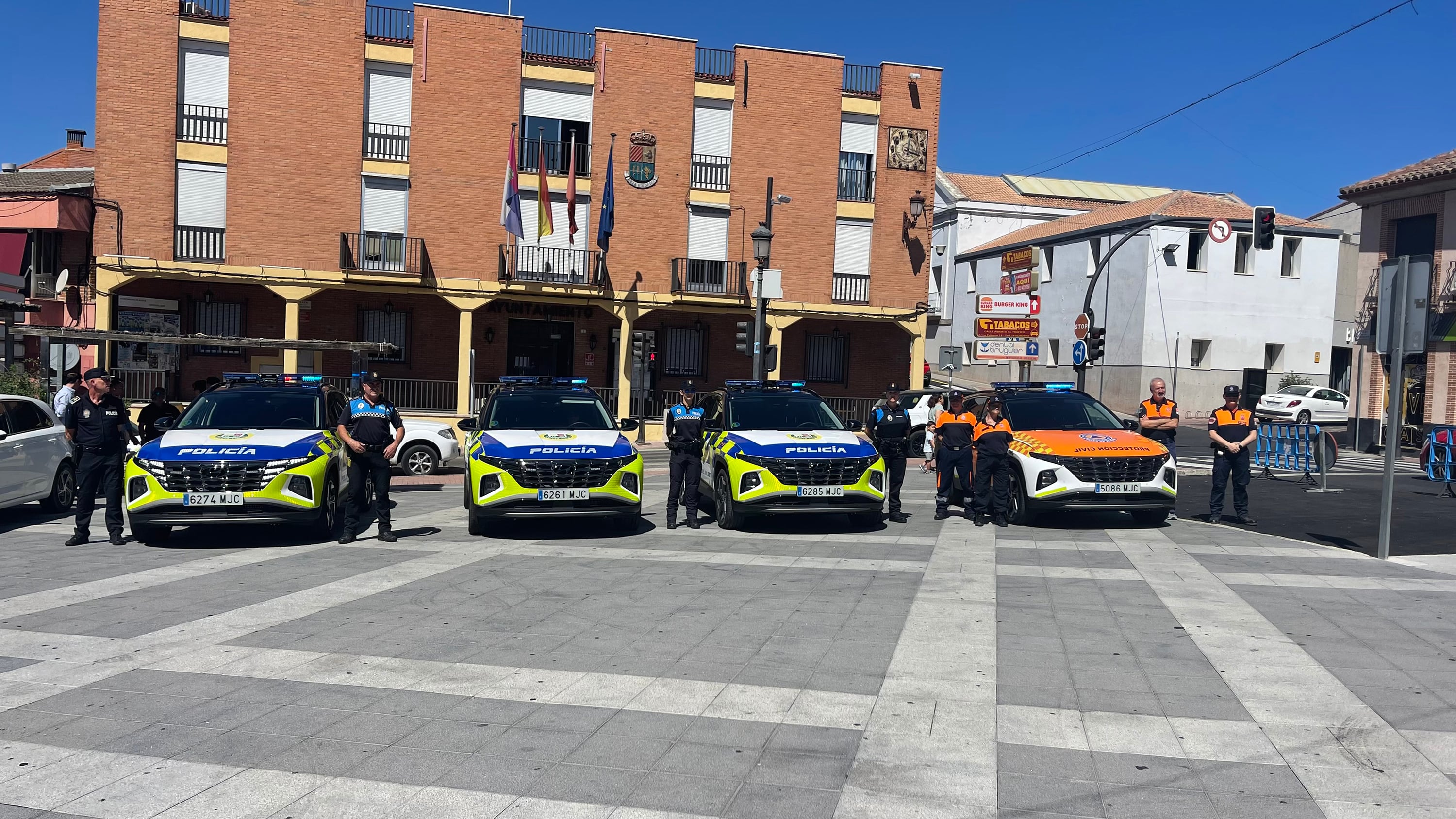 Policía Local y Protección Civil de Algete incorporan nuevos vehículos al servicio