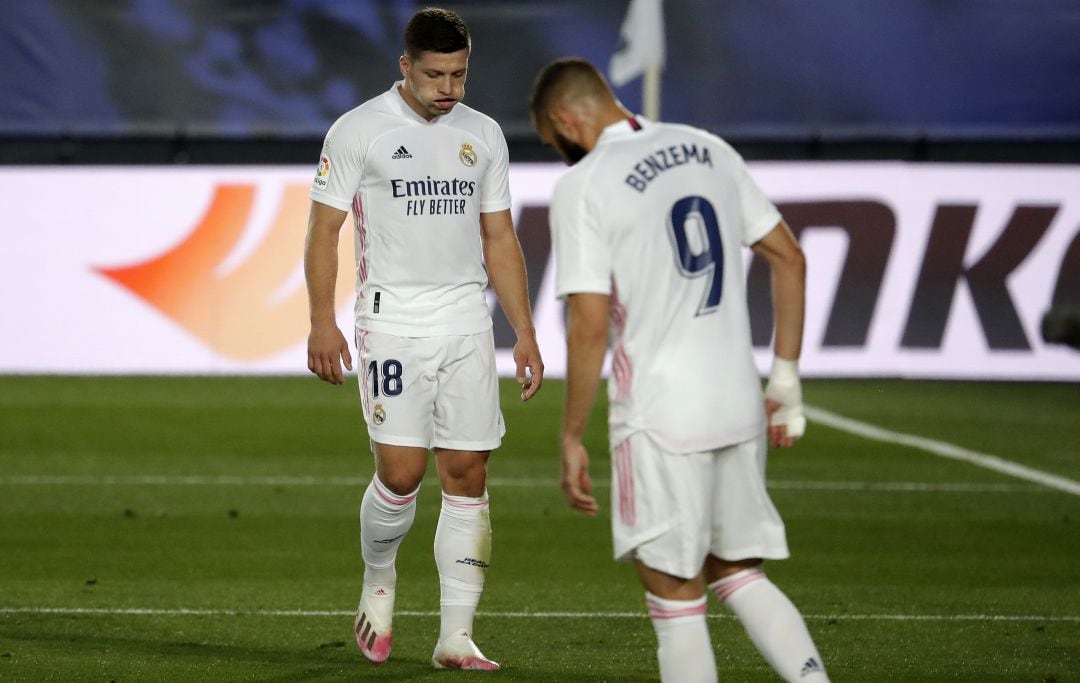 Jovic y Benzema