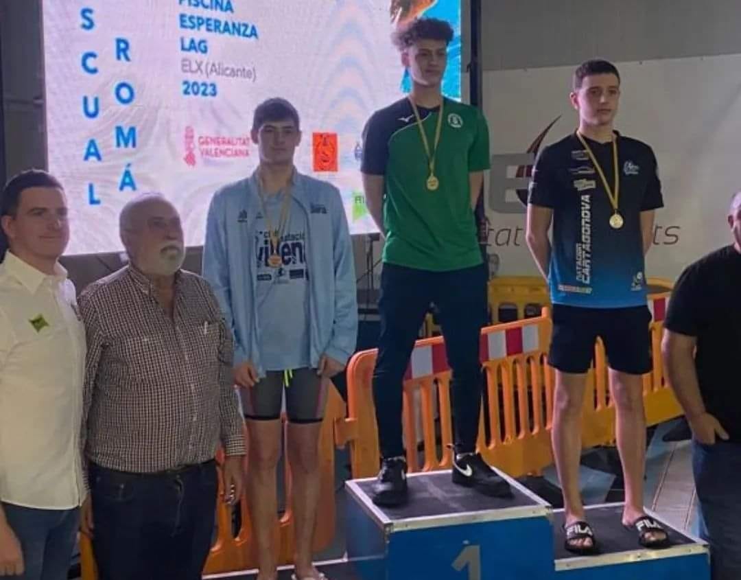 Podiums para el Club Natación Villena