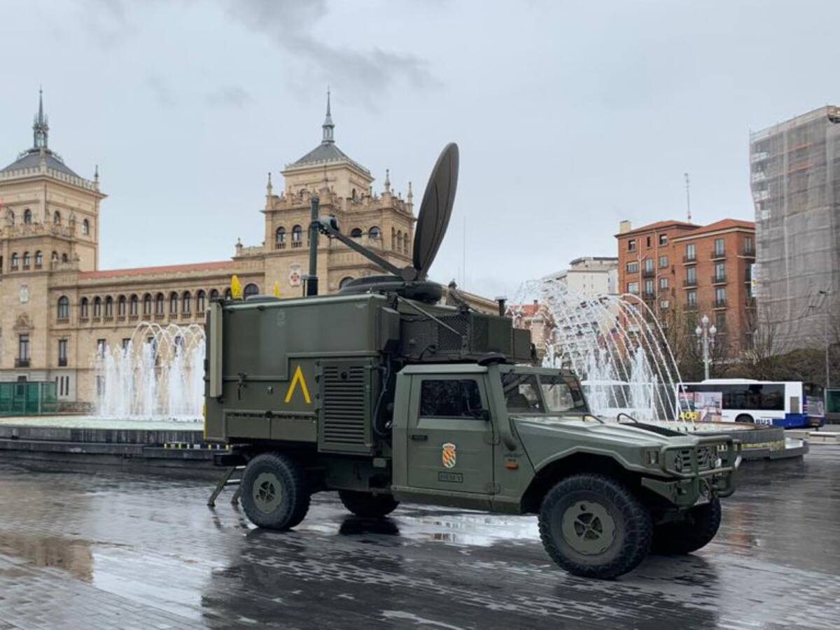 La UME se despliega en Valladolid, León y Burgos