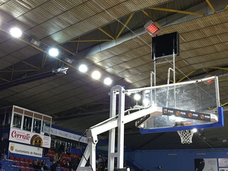 Interior del pabellón Marta Domínguez