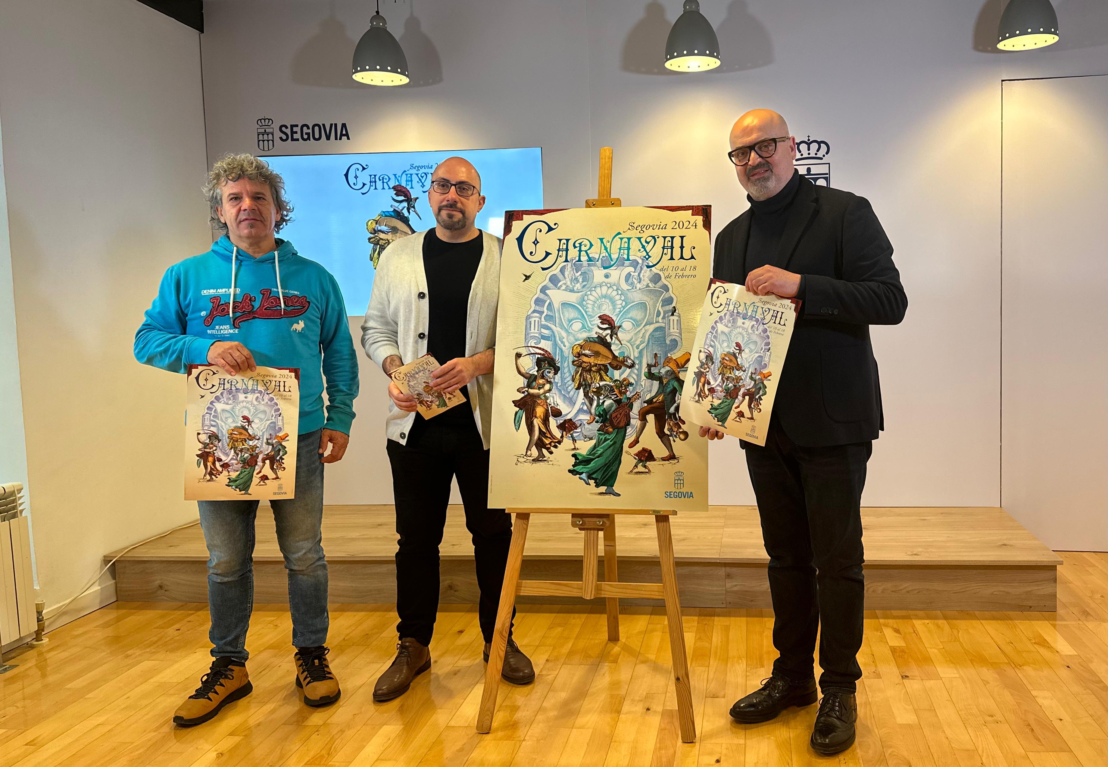 Presentación programa carnaval Segovia 2024