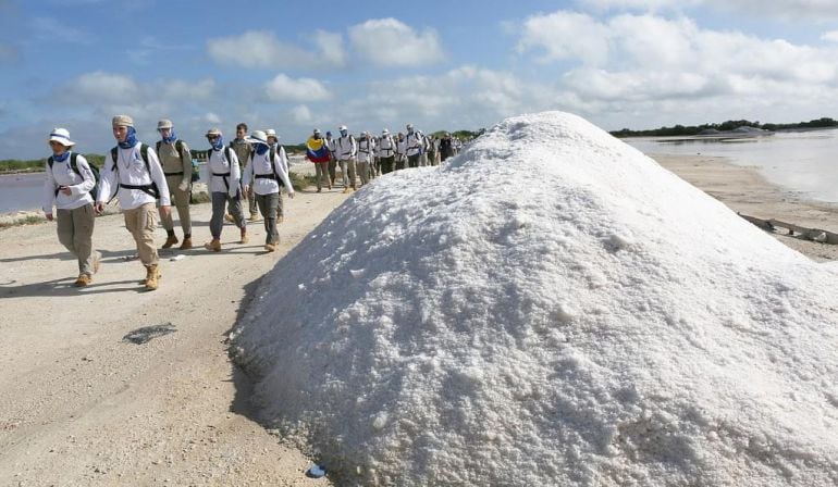 La península del Yucatán es la segunda zona productora de sal de México.