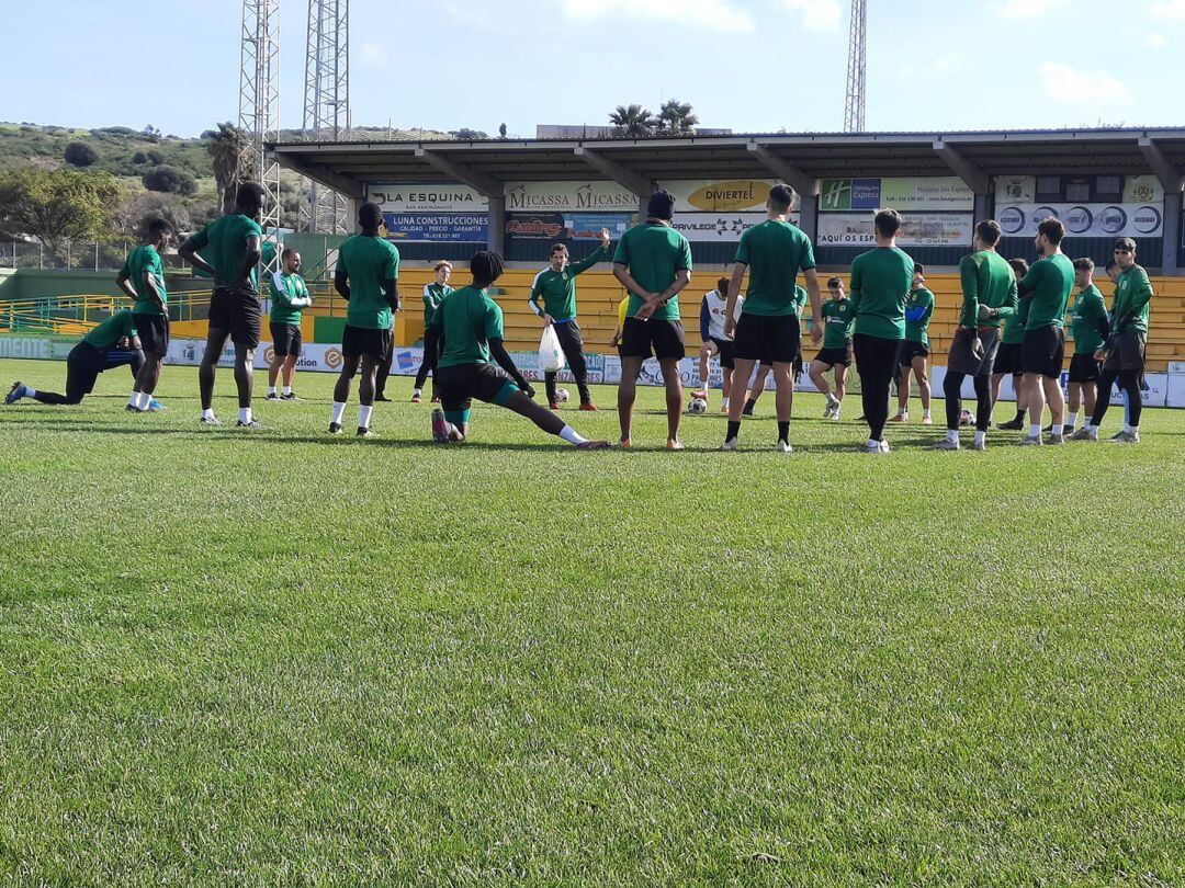 Un entreno de la Unión.