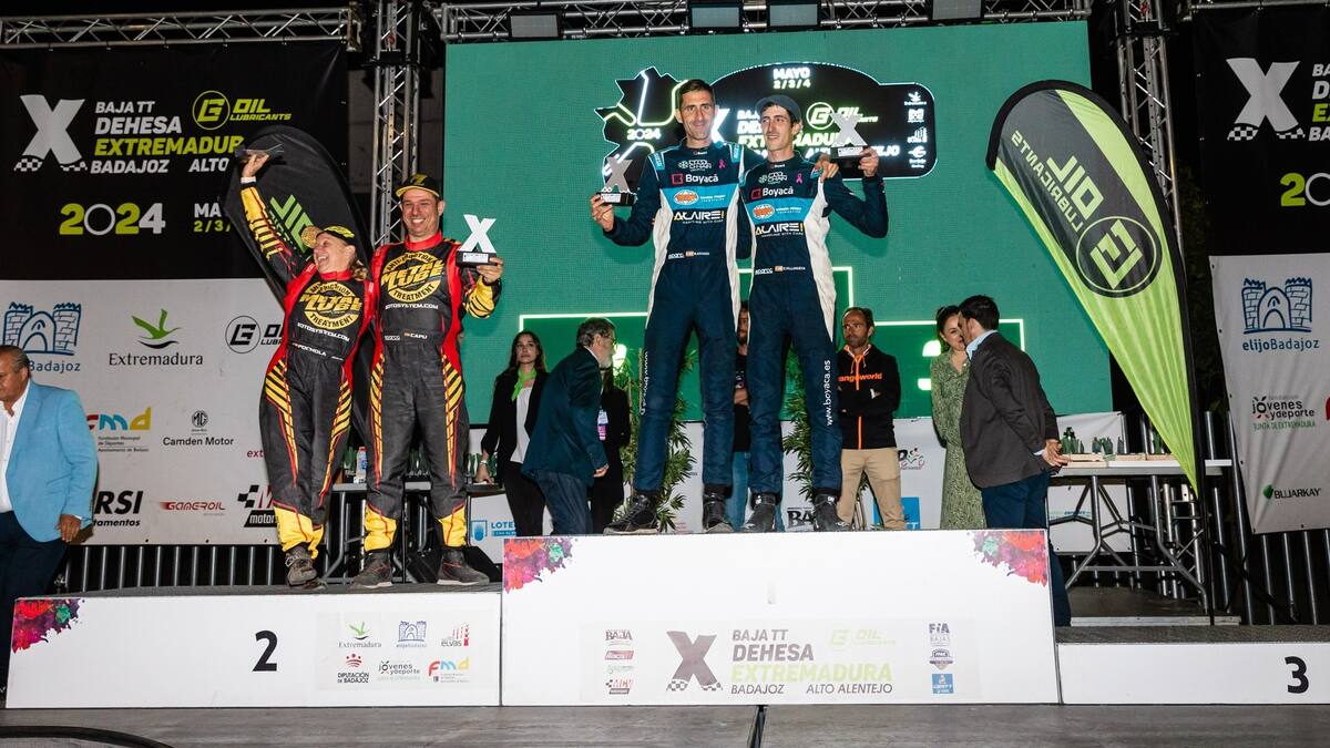 El Metal Lube Rally Raid sube al podio en la VIII Baja TT Dehesa Extremadura