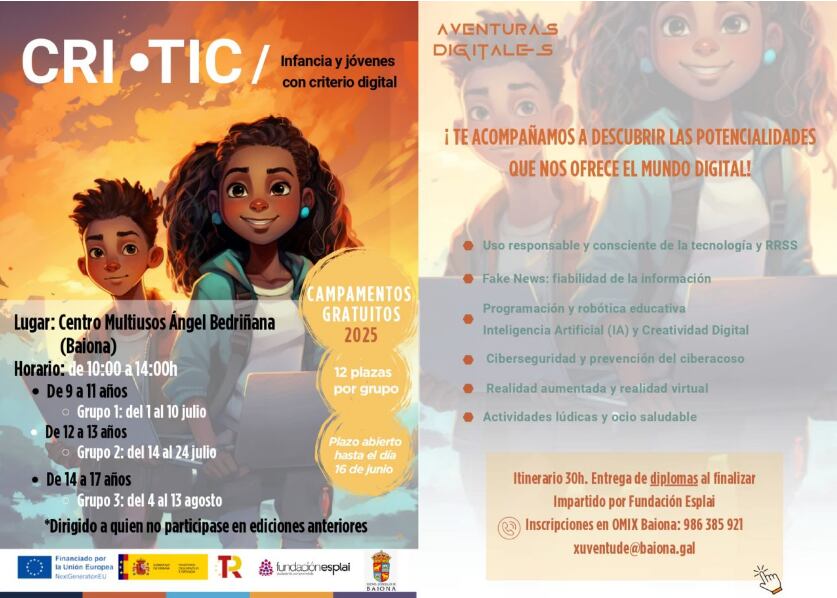 Competencias Digitales, concello de Baiona