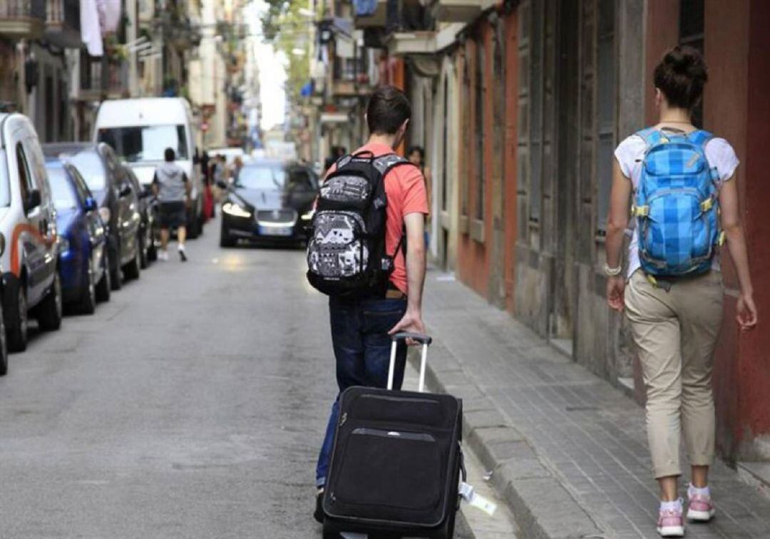 Turistas por las calles