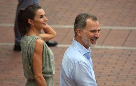 Los Reyes pasean por Las Canteras