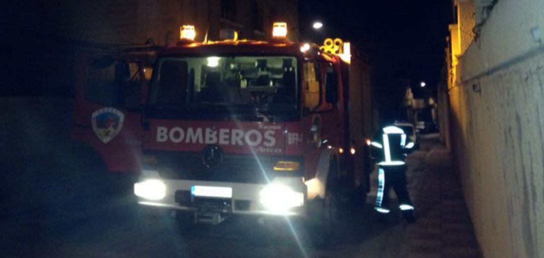 Imagen de archivo de un camión de bomberos