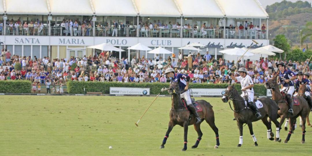 Un partido de polo en Santa María.