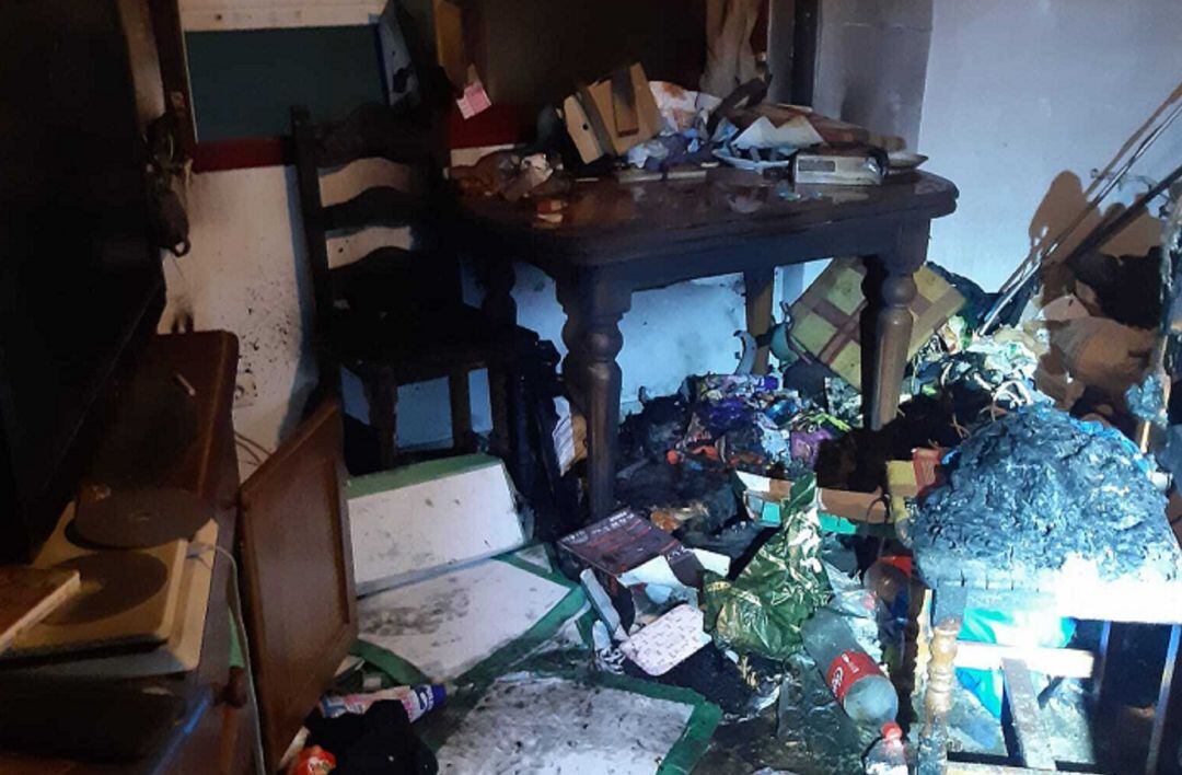 Un momento del suceso.