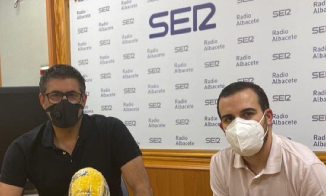 Mauro Pérez y Juanma Sevilla en Radio Albacete