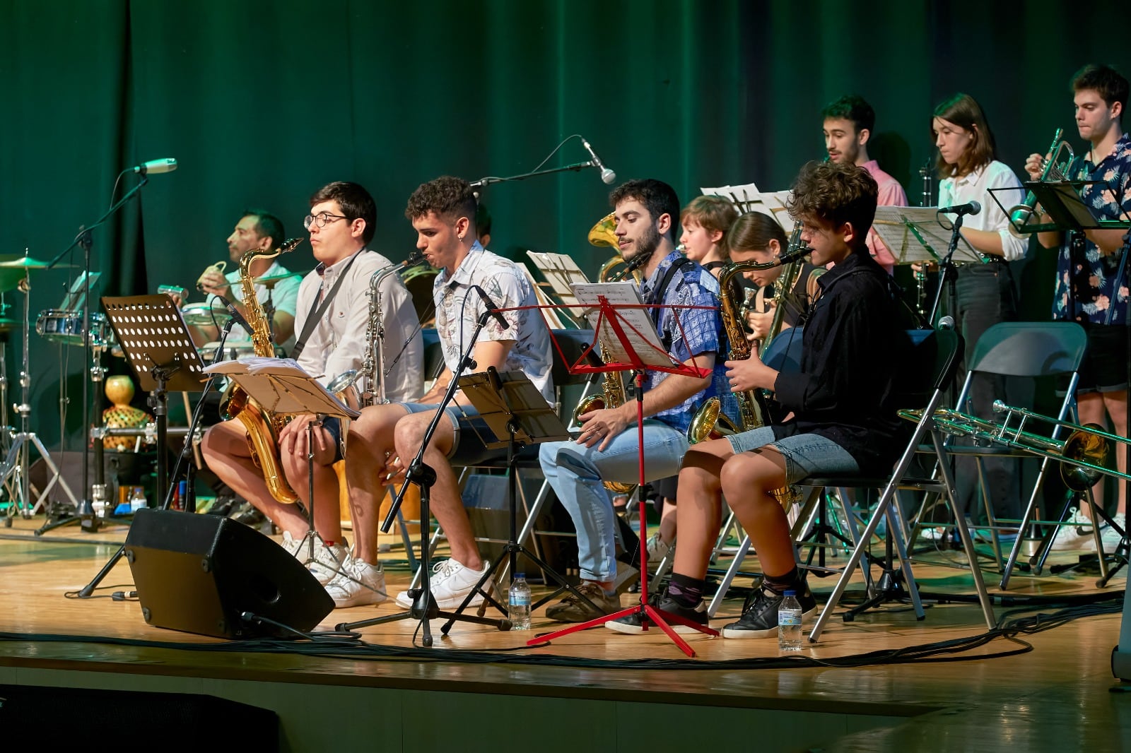 Los Jazz for Kids pusieron el broche final al II Festival Internacional de Jazz de Barbastro.