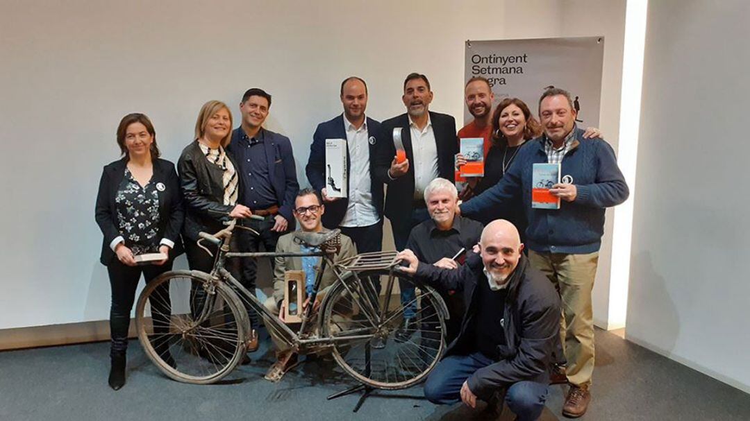 Foto de l&#039;acte final de l&#039;edició de 2020 d&#039;Ontinyent Setmana Negra