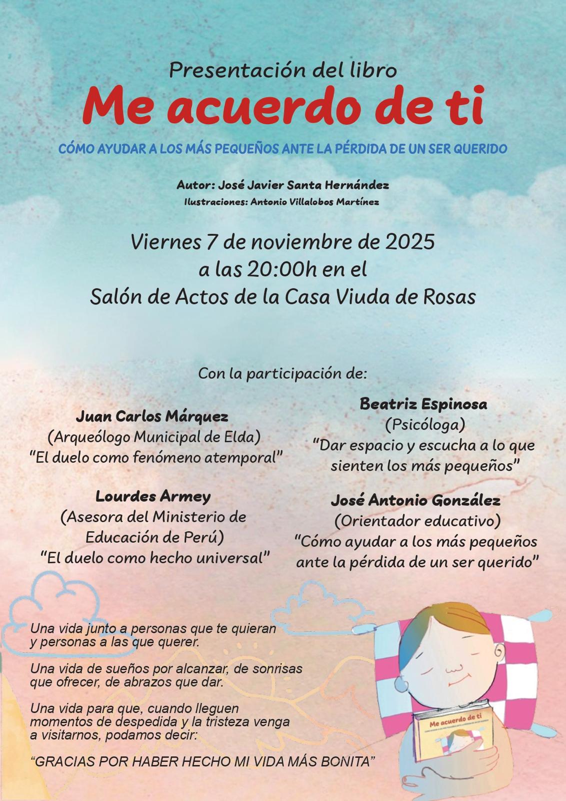 La presentación del libro tendrá lugar este viernes a las 20 horas en la Casa Viuda de Rosas.