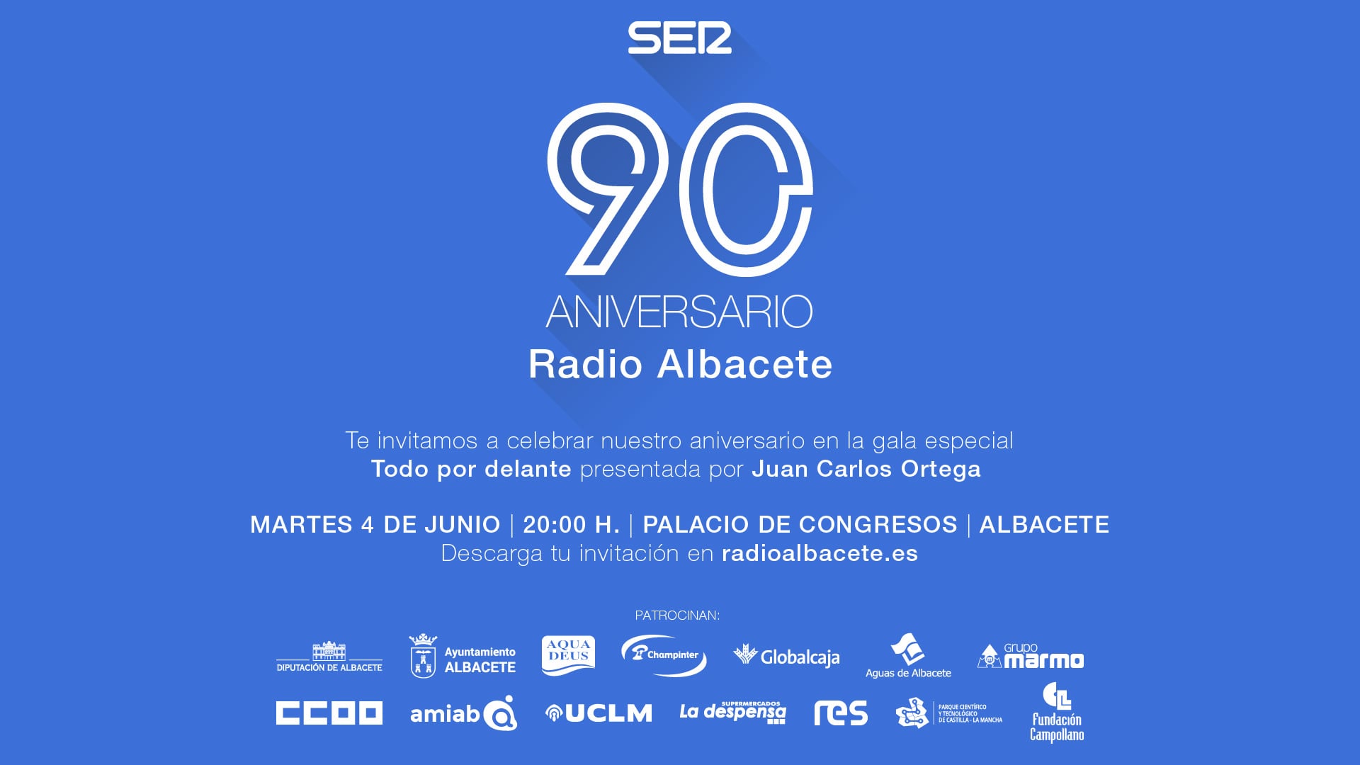 Gala 90 Aniversario de Radio Albacete.